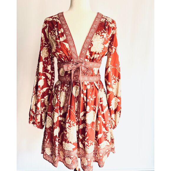Antonio Melani Normajean floral print dress size 2 - Picture 1 of 5